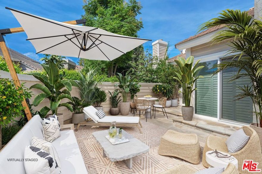 Join us at our open house Sunday November 9 1pm to 4 pm with the new price! Discover Meadow Oaks in this gated North Ranch community, where lifestyle opportunities abound. Enjoy horseback riding in nearby Malibu, surf, sand, and watersports, and explore stunning golf courses. Embrace a hiker's paradise or enjoy the amenities at the luxurious Four Seasons Hotel Westlake Village. For the adventurous, rock climbing and mountain biking await, and shopping enthusiasts will love the nearby Camarillo Premium Outlets. Family fun with nearby theme parks and delightful local wine tasting experiences complement this perfect location. Positioned at the end of a private cul-de-sac with no homes directly across the street, this 3-bedroom, 3-bath residence spans 2,145 sq. ft., offering an ideal blend of privacy, light, and modern comfort. The bright, airy living room is bathed in natural light, with plantation shutters adding a touch of drama. The versatile den off the kitchen serves as an entertainment lounge or creative retreat. The chef-inspired kitchen lies at the heart of the home, featuring a large breakfast bar, soft-close cabinetry, and premium appliances from Viking, Sub-Zero, Bosch, and KitchenAid perfect for cooking and conversation. Upstairs, the primary suite is a private sanctuary with extra-tall ceilings and a balcony overlooking a majestic oak. Two additional bedrooms with hardwood floors offer flexibility for family, guests, or a home office. Enjoy outdoor living on the private fenced patio, ideal for dining under the stars. The two-car attached garage, complete with an epoxy-finished floor and custom storage, keeps everything organized. This pet-friendly community welcomes furry companions Located near local shopping, coffee spots, and neighborhood trails, this home provides easy access to numerous attractions. See why this residence stands out. Some photos have been virtually staged.