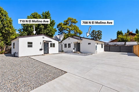 Photo of 708 N El Molino AVE, Pasadena, CA 91104 (MLS # OC26211692)
