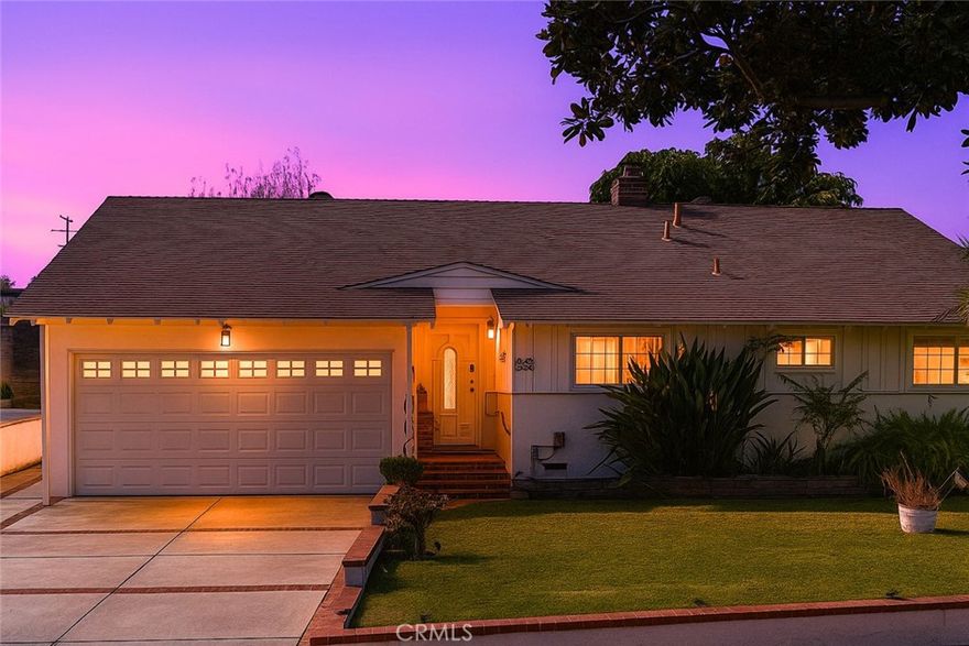 Welcome to 607 S ROOSEVELT AVE! This charming SINGLE-STORY RANCH-STYLE HOME in the heart of FULLERTON offers comfort, character, and convenience. Featuring 4 BEDROOMS and 2 BATHROOMS, this inviting residence is perfect for a FAMILY or COLLEGE STUDENTS seeking a spacious and flexible layout. Step inside to a BRIGHT and OPEN FLOOR PLAN with a SPACIOUS LIVING ROOM centered around a COZY FIREPLACE — perfect for relaxing evenings or entertaining friends. The KITCHEN is well-equipped and functional, offering plenty of cabinet space and seamless flow into the dining area and living room. Enjoy the convenience of an INDOOR LAUNDRY ROOM and ENERGY-EFFICIENT SOLAR PANELS that help keep utility costs low while maintaining year-round comfort. The PRIVATE BACKYARD is an entertainer’s dream — complete with a BUILT-IN PROPANE BRICK OVEN and ample space for gatherings or weekend barbecues! Located in a quiet neighborhood near SCHOOLS, PARKS, DOWNTOWN FULLERTON, and freeway access — this home combines comfort and convenience in one fantastic location. Don’t miss this wonderful opportunity to lease a beautifully maintained home in a great neighborhood. Welcome home!