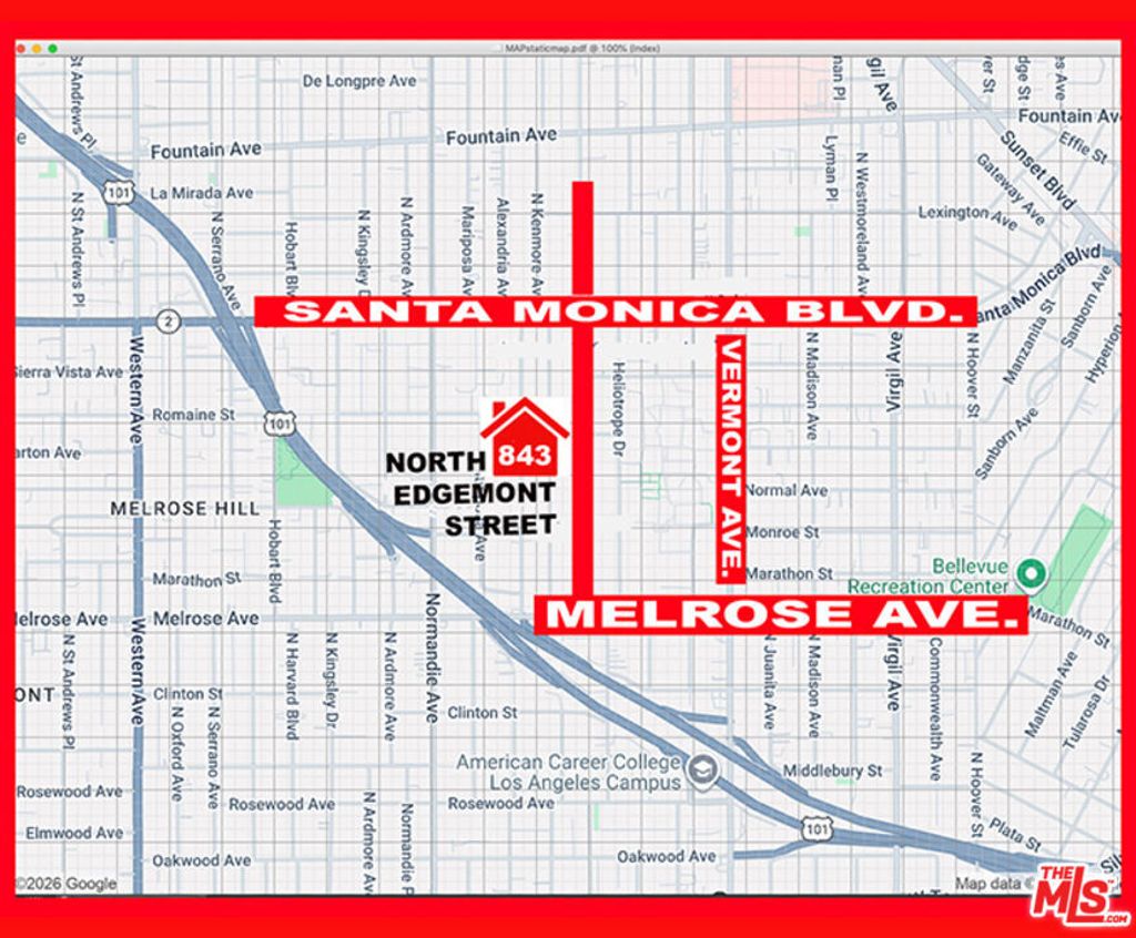 Photo of 843 N Edgemont Street, Los Angeles, CA 90029 (MLS # 26775671)