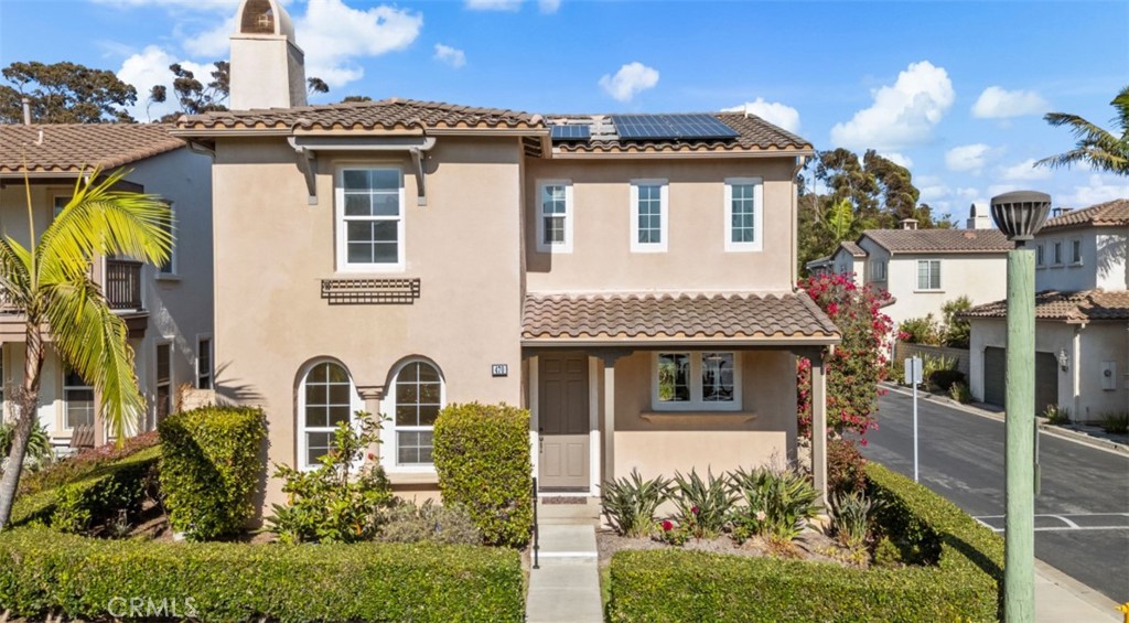 This Beautiful home is located in Gated Anacapa Walk Community . Perfect location near the ocean and parks . Are you looking for a beach getaway or a permanent residence this is the home for you! This home features 4 bedrooms 3 bathrooms and a spacious floor plan.
Upgraded and boasts new carpet and freshly painted .The living room is accented with a cozy fireplace and arch windows opens up the room with natural lighting and a perfect room to entertain.
The Cooks Dream Kitchen has long granite counters and lots of cabinets for storage plus stainless steel appliances .The large center Island has a granite counter with extra breakfast bar seating. The kitchen opens to the spacious family room with a fireplace. The kitchen and family room together offers entertaining area plus the direct access to the open patio for fun summer parties. The downstairs bedroom has been opened up for an office area . There is a bathroom accessible to the 4th bedroom /current office area for guests. As you enter into the foyer with wood flooring you ascend up the beautiful wood staircase there are several decor windows that bring in sunlight. Recessed lights in stairwell and wood flooring in the hallway .
There is a built in desk at the landing perfect for in home office work area.The Primary ensuite offers a spacious room with high ceilings and a retreat area.Enjoy the spacious and large walk in closet. The primary bathroom offers double sinks and a sunken tub for relaxation and separate shower. The secondary bedrooms are spacious . Secondary full bathroom located off hallway.Laundry room has washer /dryer set included. The home has Solar, ring door bell and cameras on exterior of home. The garage has built in shelving and storage with finished epoxy flooring.
Enjoy your morning evening walks on the palm tree lined pathways . Enjoy the local beaches Port Hueneme Pier, Channel Islands Harbor beachfront walkways, dining, entertainment , and shopping.
This home has it all !!!