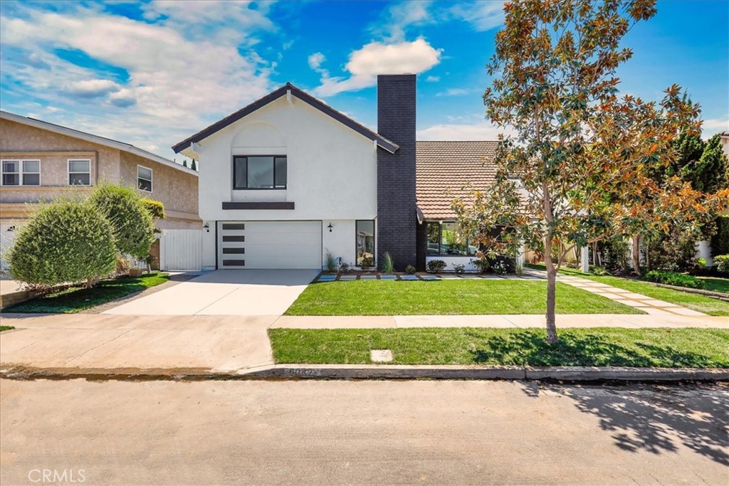 Welcome to 6042 Marilyn Drive, a fully remodeled two-story home in Cypress offering fully updated modern finishes, a spacious floor plan, and an expansive backyard with a pool—perfect for comfortable living and entertaining.
The home’s exterior features a newly paved driveway leading to a two-car garage, manicured landscaping, and a welcoming walkway to the new double-door entry. A black brick-accented chimney and crisp white finishes add striking curb appeal, while side-yard access through a gate provides added flexibility.
Inside, the home has been thoughtfully renovated with all-new flooring, fresh paint, and a bright open-concept layout. The living area is airy and modern, with recessed lighting and a newly installed staircase featuring contemporary banisters. Throughout the home, windows are trimmed in sleek black, offering a striking contrast to the light-colored interiors and white walls. At the heart of the home is a stunning kitchen with a massive marble waterfall island, abundant cabinetry, and windows that flood the space with natural light. Off the dining area, doors open to a covered patio. A guest bathroom and laundry room with direct garage access complete the main floor.
Upstairs are four bedrooms and three fully redone bathrooms. The primary suite features vaulted ceilings, recessed lighting, a private balcony overlooking the backyard, and an en-suite bath with a glass walk-in shower and modern finishes. One secondary bedroom includes a walk-in closet and a custom bath area with a designated tub space, vanity, and glass shower. Another bedroom makes an ideal office with its own closet, while the remaining rooms offer generous storage and flexibility. The upstairs secondary bathroom includes dual vanities and a stylish walk-in shower.
The backyard is built for entertaining, with a sparkling pool, newly paved surrounds, and plenty of space to relax or gather. With all-new windows, upgraded finishes, and a thoughtful layout, 6042 Marilyn Drive delivers turnkey living in a desirable Cypress neighborhood.