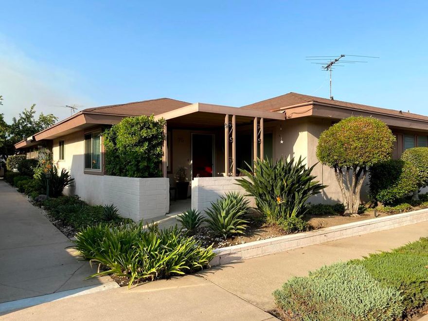 Welcome to the 55 plus complex in Alhambra. Within walking distance to restaurants, grocery stores, shopping, banks. park, and more. Popcorn ceiling removed, paint, replaced dual pane windows, sliding glass doors, front door, flooring, updated kitchen with new appliances,  counter tops, and fixtures. Two bedrooms with ensuites. Front and rear patios with tons of natural light.  This community offers a club house, pool/jacuzzi, park like surroundings.  This unit is very quiet.  Some furnishings can be purchased separately. Must see to appreciate. Seller is a licensed California Real Estate Broker. Buyer to confirm all square footage measurements