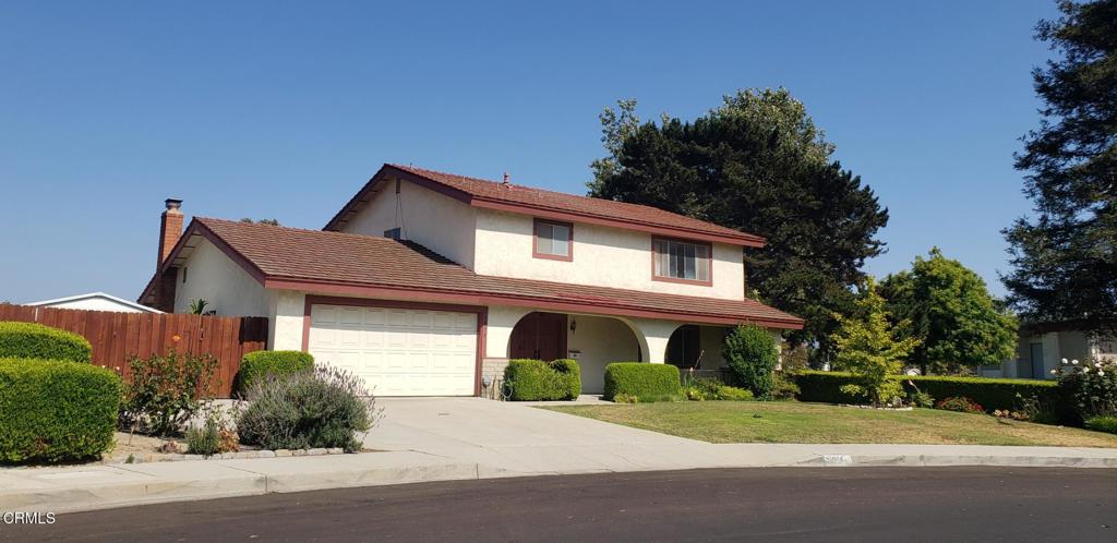 Location, Location, Location! You can remodel any home but you can't change the location. This 4-bed, 2.5-bath two-story home sits on one of the best lots in Central Camarillo, with only one neighbor to the left, no homes behind or to the right, and a park next door for unmatched privacy and space.Inside, you'll find a bright living room, formal dining area with backyard access, and a spacious kitchen with double ovens and abundant cabinetry. The cozy family room features a fireplace and opens to a private backyard with a sparkling pool, perfect for entertaining. Upstairs are four generously sized bedrooms, including a private primary suite with a walk-in closet and en-suite bath. This home offers plenty of parking, a versatile layout, and tons of potential to upgrade to your liking all at a great price for the location. Uniquely, every window in the house has a scenic view. Homes with this level of privacy and setting rarely hit the market. Don't miss your chance!
