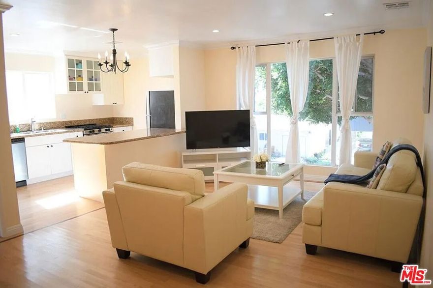 Beautifully renovated 3-bedroom, 2-bathroom apartment located at 20th & Washington, just North of Wilshire Blvd. This spacious unit features granite countertops, stainless steel appliances, and hardwood floors throughout. Bathrooms are finished in elegant tumbled marble. Enjoy a private balcony, in-unit laundry, and central A/C. The building offers a pool and included parking. Pet friendly.