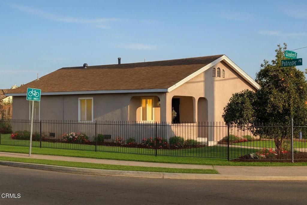 FANTASTIC OPPORTUNITY IN BAKERSFIELD!This newly updated 2+bedroom, 1-bath home with a flexible bonus room is ideal for homeowners or investors. Enjoy peace of mind with a brand-new roof, remodeled bathroom, fresh paint, new wood flooring, and a new AC system for year-round comfort. The inviting covered front porch is perfect for relaxing evenings, while the spacious corner lot offers endless landscaping potential. Conveniently located across from a neighborhood market, county park, this home blends comfort with opportunity. Don't miss out--CALL TODAY to come see it !