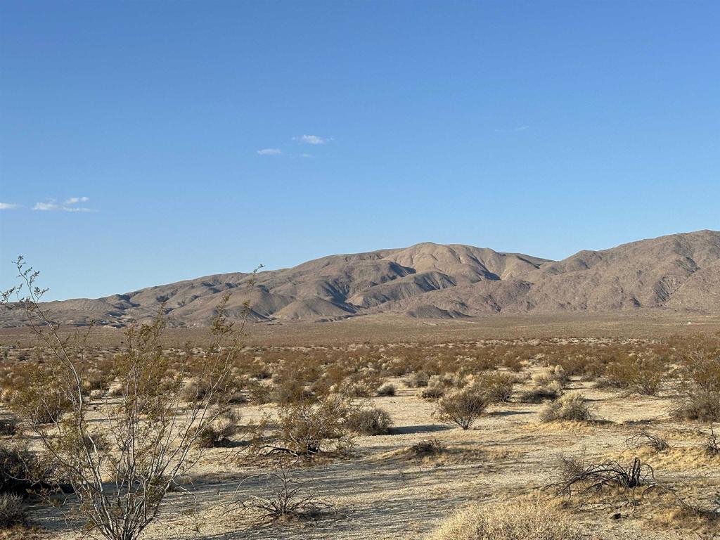 Spanning 40 acres, this exceptional parcel offers panoramic desert and mountain views in a peaceful setting surrounded by the Anza-Borrego Desert State Park. A serene retreat and inspiring haven for artists, nature lovers and those seeking solitude amid breathtaking landscapes. Situated in northeast San Diego County, Borrego is celebrated for its spring wildflower bloom, small town charm, and designation as California's first International Dark Sky Community.