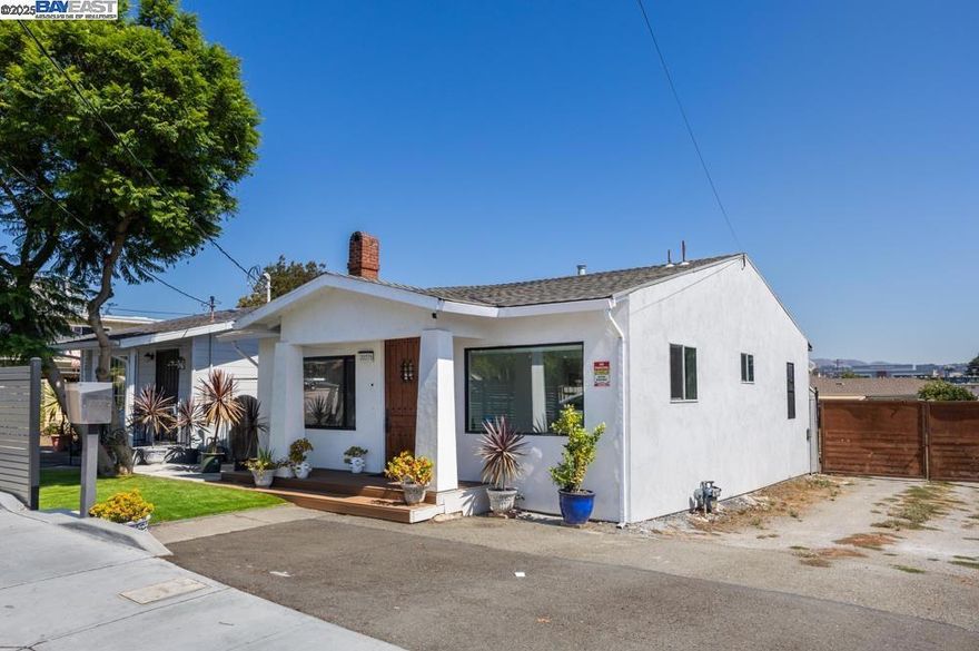 ***OPEN HOUSE Saturday 9/27 1:00-4:00PM and Sunday 9/28 2:00-4:00PM*** This unique property features two separate remodeled homes (one with high end finishes) situated on one expansive lot, offering excellent flexibility for multi-generational living, rental income, or future development potential. Both homes enjoy a prime location within walking distance to Castro Valley Boulevard’s shopping, dining, and everyday conveniences. Commuters will appreciate the easy access to major freeways, making travel throughout the Bay Area simple and efficient. The large lot provides abundant outdoor space for gardening, entertaining, or expansion, while also presenting exciting possibilities for investors or builders seeking to maximize value. Whether you’re looking for a live-in one, rent-the-other setup, extended family housing, or a property with long-term upside, this Castro Valley gem checks all the boxes. Don’t miss your chance to own two homes on one lot in a convenient and desirable location with tremendous further development potential! Check with Alameda County to confirm that the lot supports up to 8 condos or townhomes or if you could do a 5 way lot split and build 3 additional detached separate homes. New central heat and A/C in main house. Both houses have new water heaters.