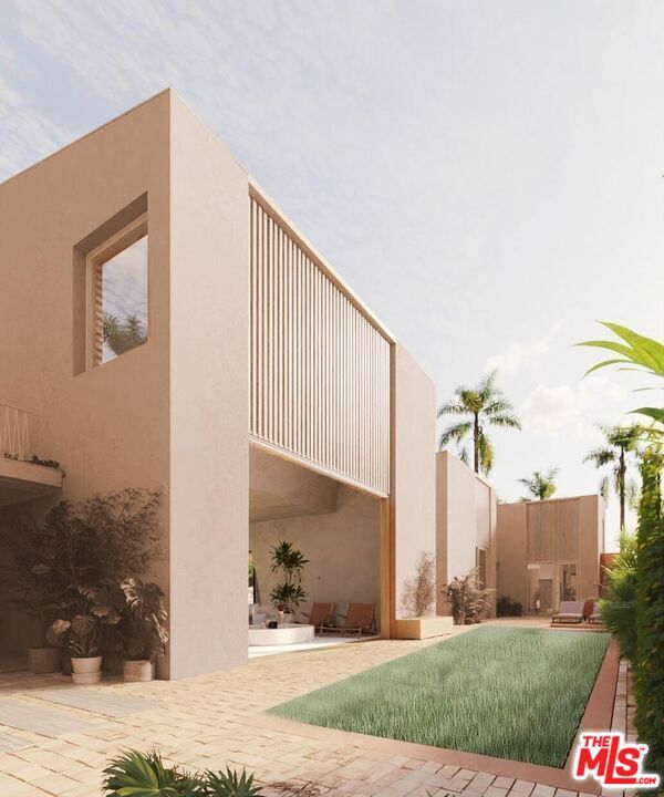 Luxury Custom Modern Masterpiece located in the Heart of Venice will be completed by your Super Bowl Party. Now Available for Pre-Sale with options to choose finishes. Introducing this brand-new, architecturally significant modern estate by acclaimed boutique firm Atelier Berne. This custom-designed 5-bedroom, 5.5-bathroom Venice compound is a rare pre-sale opportunity offering buyers the chance to collaborate on select finishes with the interior designer, choose smart home features, and customize the outdoor space with options for a lap pool, plunge pool, sauna, cold bath or a lush grassy yard. Set behind tall privacy hedges, this resort-style home blends modern sophistication with timeless charm. The light-filled interior boasts high-end finishes and floor-to-ceiling sliding doors that seamlessly connect the indoors with the professionally landscaped outdoors. The expansive open-concept floor plan includes a spacious 2nd level family room, beautiful living room with a sleek fireplace, romantic dining area, and a one-of-a-kind modern kitchen outfitted with top-tier appliances and high-end custom cabinetry. A dedicated study/office/bedroom opens to a lovely zen-like front yard, while an attached guest house (ADU) enjoys its own entrance that serves as a guest house, pool house or an extension of the main home, offering a unique flexibility. Upstairs, the luxurious primary suite features a spa-inspired bathroom, generous walk-in closet, and custom large windows that invites abundant natural light. Two additional en-suite bedrooms and a cozy upstairs family room. Additional highlights include a finished two-car garage with high ceilings and recessed lighting, offering potential for use as a traditional garage, gym, art studio or additional living space. The meticulously landscaped grounds create a tranquil, private oasis perfect for relaxing and entertaining. Ideally located in one of Venice's most desirable neighborhoods and a beautiful tree-lined street. This one-of-a-kind residence is more than a home - it's a curated luxury lifestyle experience.