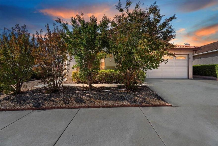 Welcome to Highland Springs Golf Country Club!Nestled at the foot of the scenic San Bernardino National Forest, this charming home offers 2 bedrooms and 2 bathrooms in a desirable 55+ gated community. The front yard is beautifully landscaped with low-maintenance features, making it easy to enjoy year-round. Highland Springs Golf Country Club is a hidden gem, offering a peaceful lifestyle with the added security and comfort of a gated neighborhood.