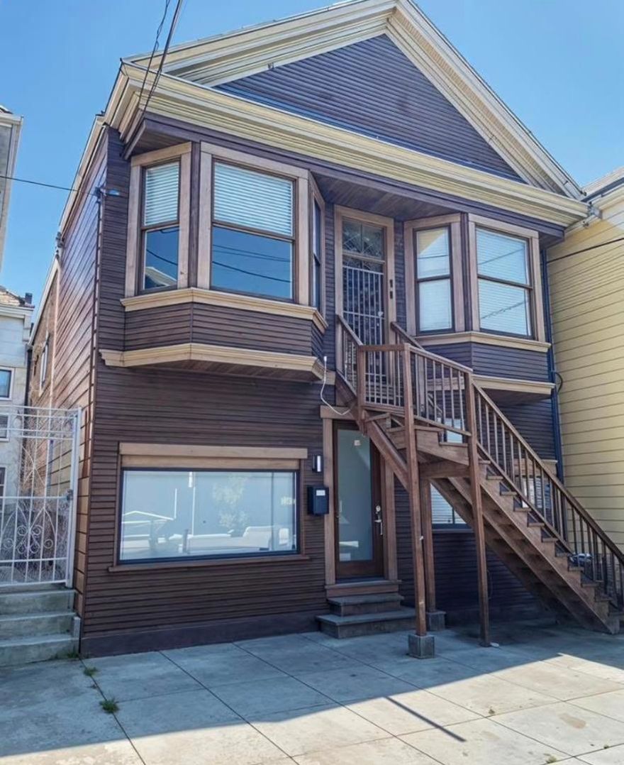 Incredible opportunity to own a property in one of San Francisco's iconic neighborhoods! tremendous upside potential!