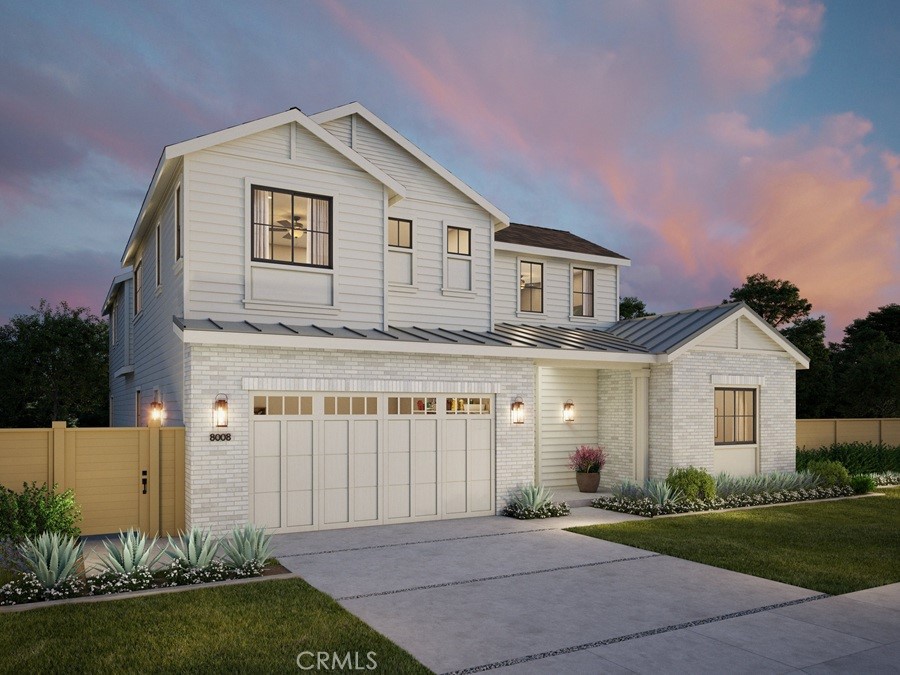 This stunning 2-story traditional home is a WORK-IN-PROGRESS and is being built by TJH. Offering 5,760 sq ft of luxurious living space and featuring 6 bedrooms, 5.5 bathrooms, this home seamlessly combines comfort and style. The open-concept floor plan on the first floor includes a spacious great room, kitchen, and nook, perfect for modern living and entertaining. The gourmet kitchen is a chef’s dream, with dual islands, ample counter space, a walk-in pantry, and high-end finishes. Floor-to-ceiling stacked sliding doors lead you from the main living areas to a covered patio and a beautifully landscaped backyard with a detached ADU, ideal for guests or additional privacy. Upstairs, the luxurious Grand Suite features a retreat space and is complete with dual walk-in closets and a spa-inspired bathroom featuring dual vanities, a freestanding soaking tub, and a walk-in shower. The upper level also includes a cozy loft, a Jr. Suite, and two additional secondary bedrooms, each with its own en-suite bathroom. This home is ideally located south of Ventura Boulevard, in the heart of Sherman Oaks, on a lightly tree-lined road. Enjoy proximity to the best shops, top-rated schools, and major freeways, offering unparalleled convenience.
Unlock the advantages of buying a work-in progress home built by TJH, a national leader in high-quality single-family residences. Learn about the preferred pricing plan, personalized design options, guaranteed completion date and more. Contact TJH to learn the benefits of buying early. New TJH homeowners will receive a complimentary 1-year membership to Inspirato, a leader in luxury travel. Illustrative landscaping shown is generic and does not represent the landscaping proposed for this site. All imagery is representational and does not depict specific building, views or future architectural details.