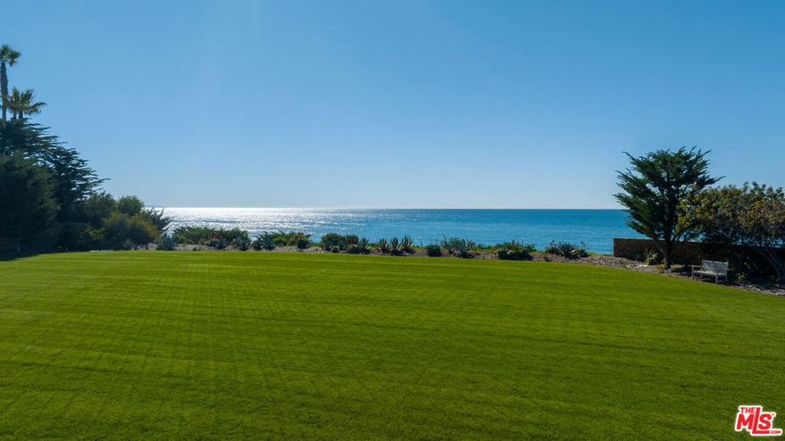 Just reduced for sale this is the last of the front row lots at MariSol. Ready-to-build 1.27-acre lot on the same street as multiple plus $20 Million sales, including the most recent $28.1 Millon sale.  Break ground and build fast w/ quick and efficient permit processing. Not yet approved, but ready to submit concepts by world renowned architect Doug Burdge AIA included. Conceptual plans reveal stunning, unobstructed ocean views that will be the ultimate backdrop for any occasion. California outdoor living at its finest where you can find a warm outdoor pool, & comfortable sitting areas to enjoy. Homes up to 20k sq.ft. are possible at MariSol, Malibu's most exclusive, boutique residential community. This is the last of the front-row lots available in MariSol, so get it while you can.