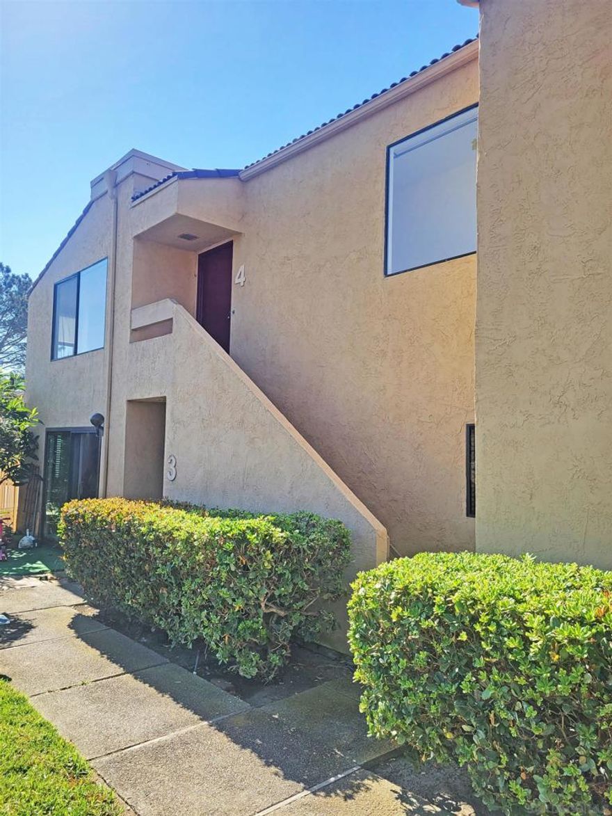 Bright & Spacious 2BR/1BA Condo in the Heart of University City 927 Sq. Ft.  Welcome home to this beautifully maintained and light-filled condo offering 927 sq. ft. of comfortable living space. Featuring vaulted ceilings, an open and airy living room, and abundant natural light, this home feels bright and welcoming from the moment you step inside.  Enjoy a modern kitchen with white quartz countertops, white cabinetry, and matching white appliances, including a dishwasher and gas range. A full-size washer and dryer are conveniently located inside the unit.  The spacious bedrooms each have sliding glass doors leading to a large private patio perfect for morning coffee or evening relaxation. The bathroom suite includes dual vanities, a large closet, and a separate shower and soaking tub for added comfort.  Additional highlights include:  1-car garage plus driveway parking  Community pool and spa  Small pet friendly (up to 35 lbs) with additional security deposit  Prime University City location near everything: steps from bus lines, bike routes, Bristol Farms, UTC Mall, restaurants, nightlife, hospitals, Doyle Elementary School, Doyle Park, and just minutes to UCSD, Highway 5, Highway 805, and the beach.   Emails only, please. Licensed Realtor DRE# 01033135
