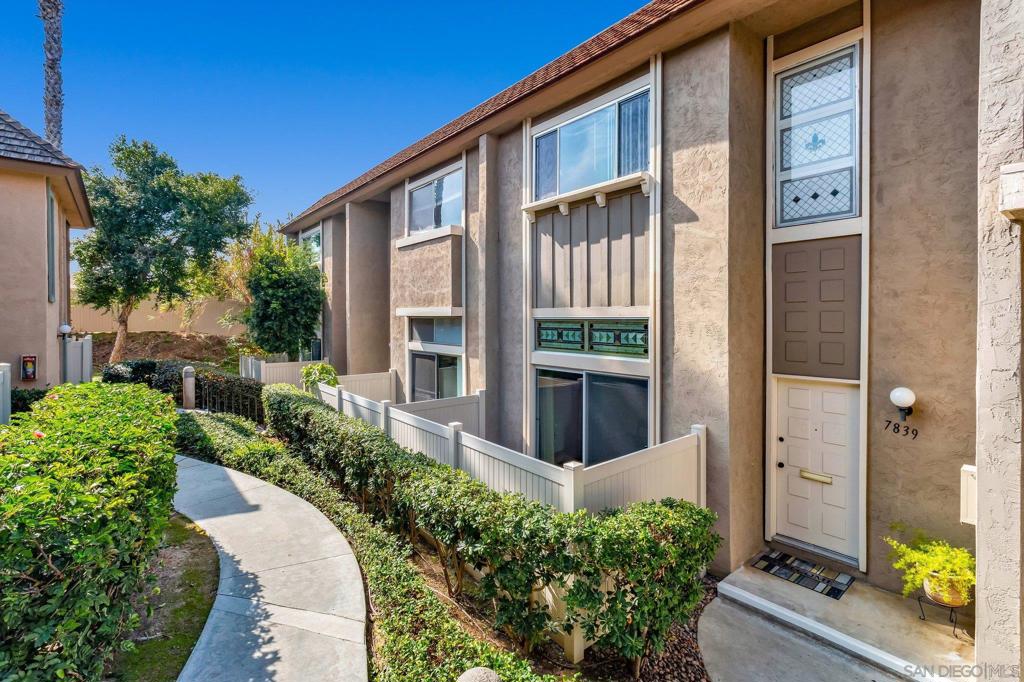 Clean and Ready For You To Move-In, We Have A 3 Bedroom (Potentially 4 Bdrm) 2.5 Bath 1454 SF 3-Story Condo, Priced Well, Lives Quiet Just Like A Townhome - With No Neighbors Above Or Below, And It Is Centrally Located In San Diego Serra Mesa - With Easy Access To All Metro San Diego Has To Offer Within 15 Minutes (See Supplemental Remarks). A Split-Level Open-Concept Great-Room Style Living/Dining/Kitchen Area Is The Hub Of Your New Home - Plus A Bedroom Or Home Office On The Same Main Level! A Private Direct Access 2 Car Garage, With Laundry Area, Gets You Straight Into Your Home With Your Shopping & Groceries – No More Endless Searching For A Parking Space Or Multiple Trips Hauling Your Shopping Bags Down The Street Or Through The Complex. This Home Is Topped-Off With Two Private 3rd Level Primary Suites - Each With Its Own Full Ensuite Bath. Recent Upgrades - Re-Constructed Balcony For Safety & Longevity, New Sliding Door & New Laminate Flooring In Living Room, New Carpeting In One Upstairs Bedroom, Stone & Tile Floors + Toilets Replaced In Baths, Refaced & Infilled Kitchen Cabinets – Plus - All Exterior Doors And Windows, Except One, Have Been Upgraded Over Time ..&.. Popcorn Ceilings Have Primarily Been Removed & Refinished Giving You That Contemporary Look. Your Community Pool & Club House (For Hosting Your Special Occasions) Is Right Across The Street! This Centrally Located And Nicely Priced Home Is Perfect For Singles, Couples, Roommates, Small Families, Or Even Multi-Generational Families. Get to Many of San Diego's Prime Educational & Employment Centers Plus All The Great Locations and Attractions That Make San Diego Amazing In Less Than 15 minutes from the doorstep of your new amazing Central Metro SD Home! Check it out for yourself: Fletcher & Chesterson Elementary Schools, Montgomery Jr High School, Kearny High School, Mesa College, SDSU, USD,and UCSD | Miramar Air Corps Marine Station | Montgomery-Gibbs Executive Airport | San Diego International Airport | Sharp Memorial Hospital | Rady Childrens Hospital | Ronald McDonald House Charities | Fletcher Child Development Center | Qualcomm | San Diego Unified Instructional Media | San Diego Unified Distribution Center | Linda Vista Park and Kearny Mesa Community Park, Tecolote Canyon Natural Park, UTC, La Jolla, Mission Valley, Fashion Valley Mall, Hillcrest, Old Town, Mission Bay, SeaWorld Plus Ocean Beach, Mission Beach and Pacific Beach, Liberty Station, Balboa Park And The San Diego Zoo, Snapdragon Stadium and SDSU Mission Valley River Park Activity Zone, The Port Of San Diego, San Diego Naval Station, and Naval Air Station North Island, And All That Downtown Central San Diego Offers - just a short drive away!