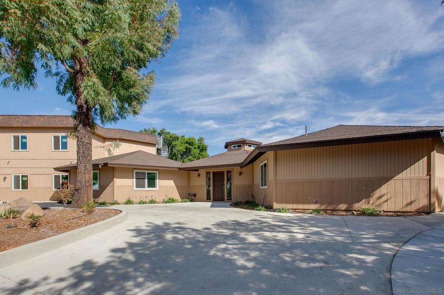 Rare opportunity to lease a spacious estate on ¾ acre with stunning views—ideal for rehab centers, sober living, adult care, or multi-generational living. This unique property includes a main house, detached 3-bed/2.5-bath ADU, and a separate 2-bed/1-bath guest unit, offering flexibility and privacy. Designed for accessibility and specialized use, the home is handicap-friendly and move-in ready. Expansive grounds provide ample space for outdoor activities, therapy, or quiet retreat. Or rent the main home @ $5400.00 ADU @ $3900 or the guest unit at $2500. Charming One-Level Home with Stunning Views and Circular Driveway  Welcome to this beautifully designed one-level home, perfect for those seeking comfort and accessibility. Nestled in a serene setting, this property boasts breathtaking views that can be enjoyed from multiple vantage points. The spacious circular driveway offers easy access and ample parking, making it ideal for entertaining guests or accommodating visitors. Step inside to discover a thoughtfully laid-out floor plan, featuring wide doorways and open spaces that ensure seamless movement throughout the home. The living areas are flooded with natural light, highlighting the exquisite views outside. The accessible features throughout the home, including wheelchair-friendly entryways and bathrooms, make this property perfect for everyone.