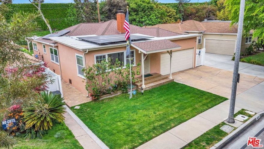 Spacious, Updated home in desired Culver City Sunkist Park neighborhood. Walking distance to El Marino Elementary School.  Close to Bike Path, Studio Village Shopping Center, Westfield Mall and minutes to LAX and 405 Freeway.  Large Living room with recessed lighting and fireplace. Master suite features a bubble tub and separate shower with spacious walk-in closet. New roof in 2022, New HVAC in 2021, Solar panels installed in 2018 and are owned/transferable to new owner.Exterior walls treated with Tex Coat in 2022. Has ADT system and cameras ready to transfer to new owner. Private backyard fenced ideal for pets and entertaining.