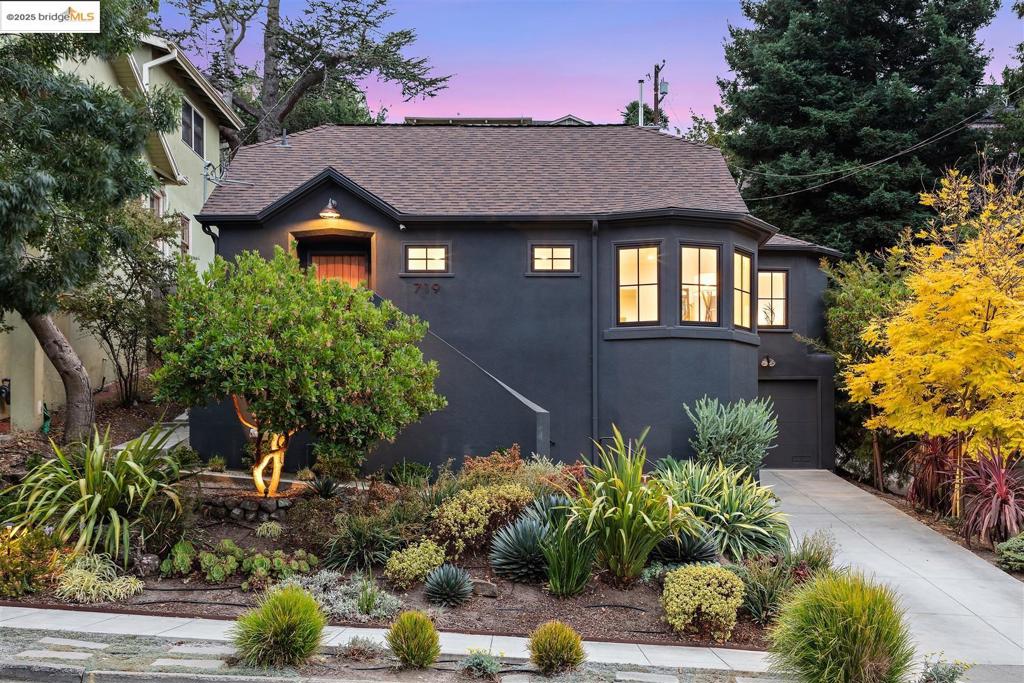 Beautifully restored 1923 Crocker Highlands bungalow where timeless architecture meets elevated modern living. The striking off-black exterior, framed by lush perennial gardens, pairs with a new driveway, porch, retaining walls, and solid white oak front door—offering a preview of the quality inside. Owned and cherished by the same family for 13 years, it underwent major renovations in 2018–2019, both inside and out, including structural, electrical, and a new roof. Renovated for an architect and her family, every improvement reflects thoughtful design and enduring quality. At its heart, the chef’s kitchen features locally crafted cabinetry, handcrafted hood surround, quartz counters, Fireclay tile backsplash, oversized breakfast bar, GE Monogram appliances, and Zephyr hood—flowing seamlessly to the dining area for effortless entertaining. Sunlight pours through Marvin windows, illuminating crisp white walls and a bay-windowed living room overlooking a graceful Golden Locust tree. Three bedrooms and two updated bathrooms on the main level (which includes a primary suite), plus finished attic with bath and storage. Landscaped backyard, long tandem driveway with car charger. Move right in and live the magazine-worthy lifestyle.