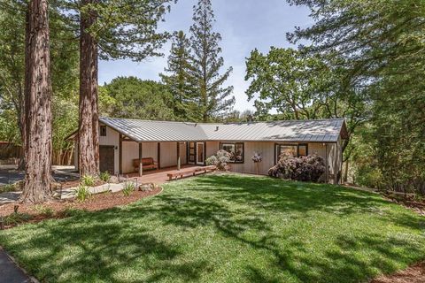 Photo of 35 Neuman Lane, Woodside, CA 94062 (MLS # ML82043727)