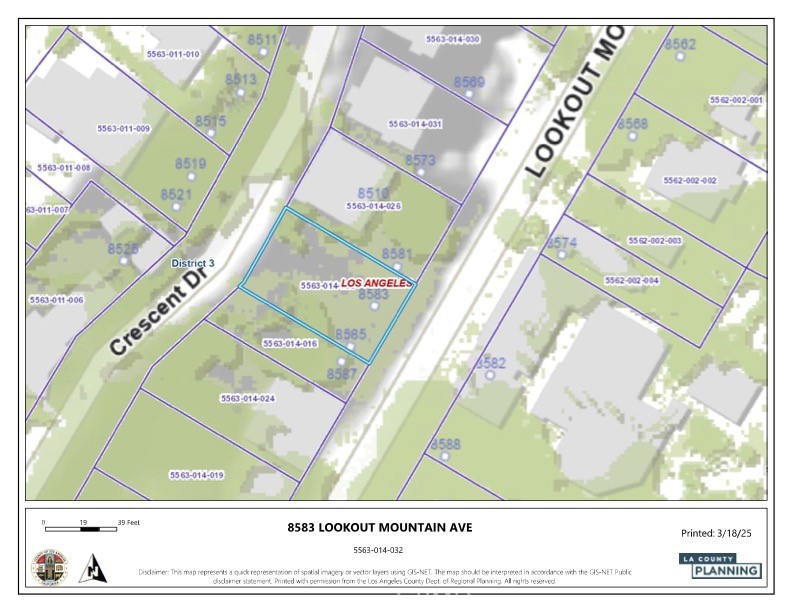 8583 Lookout Mountain Avenue