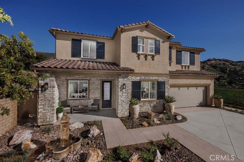 Your Move-In Ready Luxury Home Awaits in Pacific Royal Oaks.
Discover Plan 3 at Pacific Royal Oaks, one of only 24 exclusive homes in this serene gated community. Situated on a generous 24,035 sq. ft. lot, this stunning new luxury home offers 4,390 sq. ft. of beautifully crafted living space, featuring 5 bedrooms and 4.5 bathrooms.
Designed with both function and elegance in mind, the home features a junior suite with a private entrance, kitchenette, and en-suite bath—ideal for multi-generational living or long-term guests. The main floor includes a large flex room with French doors, perfect for a home office or den, and a stunning great room anchored by a double-sided fireplace and an extended slider that opens to the backyard, blending indoor and outdoor living.
The chef-inspired kitchen is fully upgraded with premium Dacor appliances, a built-in refrigerator, an extended island, an undercounter wine and beverage chiller, upscale cabinetry with glass uppers, and enhanced LED lighting throughout. Beautiful upgraded flooring flows throughout the home, adding warmth and sophistication to the open floor plan.
Additional features include a 3-car tandem garage, a loft, and a thoughtfully zoned layout ready to accommodate your dream backyard—whether you envision a pool, outdoor kitchen, or custom entertaining area.
Enjoy convenient access to the 118 Freeway, The Vineyards at Porter Ranch, and top-rated schools, along with nearby scenic hiking trails like Hummingbird Trail. With no Mello-Roos fees and immediate move-in availability, this exceptional home is ready for you to make it your own.
*Photos shown are of the Plan 3 model home and are for representation purposes only. Actual features, finishes, and layout may vary.