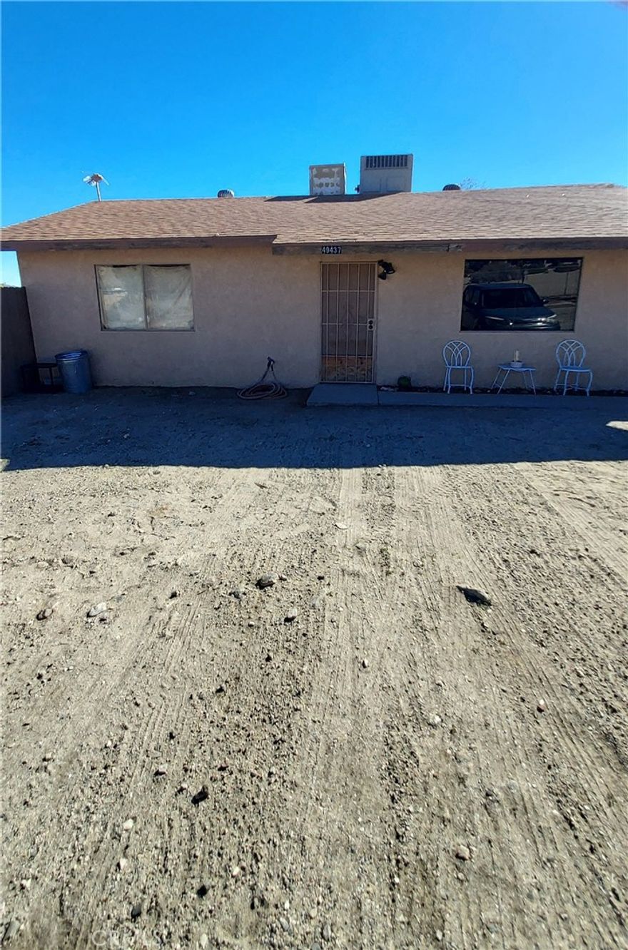 Delightful 2-bedroom, 1-bath home, where character meets everyday comfort. This single-story residence offers a warm atmosphere with classic architectural touches from its era. Home has modern LED lighting and surround sound speaker system. HVAC system is ducted throughout, including garage; plus offers an evaporative system for warmer days. Insulated and drywalled two-car garage. Back yard is fully fenced and offers RV parking with electric and water hookups. Irrigation system is piped along fence in backyard. Master closet features a partially completed hidden compartment—perfect for securing valuables 

Close to local school, restaurants and Covington Park. Covington Park offers tennis courts, playground and a skate park; the park also nestles up to the Big Morongo Canyon Preserve for nature lovers to explore trails and wildlife. Only 22 miles to Joshua Tree National Park and 17 miles to Palm Springs. This home is full of potential and ready for its next chapter. This gem checks all the boxes. Come see it before it's gone!