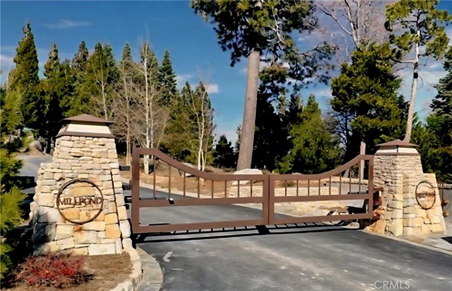 Build Your Dream Home with Sweeping Lake Views in Prestigious Mill Pond at Lake Arrowhead:

Here’s your chance to claim one of the most desirable pieces of land in Lake Arrowhead’s exclusive Mill Pond community—a private, gated enclave known for its elegance, natural beauty, and unbeatable location. Just minutes from lakeside trails, the marina, and the shops and dining of Lake Arrowhead Village, this property combines the serenity of mountain living with convenient access to everything you need. Situated on a gentle downslope with clear, uninterrupted views of the lake, this lot is ready for your vision. Underground utilities—including electricity—preserve the scenery, while wide, well-maintained roads ensure easy access year-round. With construction booming and custom homes rising throughout the community, now is the perfect time to invest. Ownership includes full lake rights, so you can start enjoying the water and the mountain lifestyle from day one.
