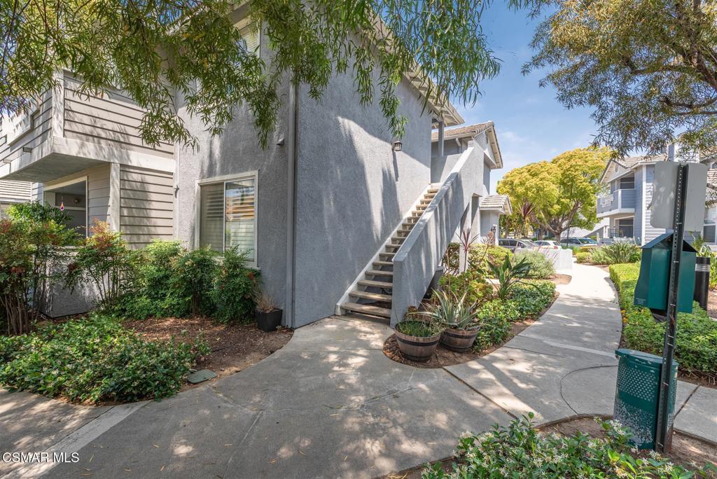 Welcome to 6657 Canterbury Drive #201, a beautifully upgraded end-unit penthouse condo in the highly desirable Hampton Court community of Butterfield Ranch in Chino Hills. This light-filled 2-bedroom, 2-bath upper-level unit offers a spacious open-floor plan with a private balcony surrounded by mature trees for added privacy and comfort.Step into a modern kitchen with granite countertops, white cabinetry, recessed lighting, and stainless steel appliances, which seamlessly opens up to the dining and living areas, complete with a cozy fireplace. Both bathrooms are updated with stone countertops and elegant fixtures, while both bedrooms feature ample closet space and natural light. The primary suite includes a walk-in closet and ensuite bath with dual sinks. Enjoy in-unit laundry, a 1-car garage, and additional patio storage. Upgrades include newer A/C, garage door, and patio flooring. Located in a quiet, tree-lined neighborhood with amenities including a pool, spa, BBQ area, and a pet-friendly neighborhood. HOA dues cover trash, community patrol, pool access, and exterior maintenance. Conveniently located near parks, shopping centers, and award-winning schools with easy access to major freeways. Don't miss this move-in-ready condo in one of Chino Hills' most sought-after communities.