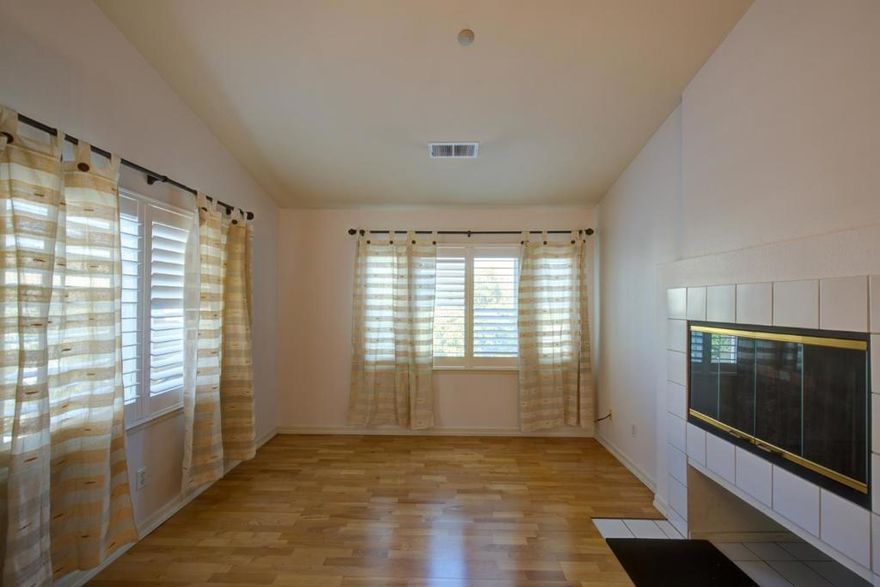 Welcome to your new home in the sought after San Jose Renaissance Community. This charming property offers 850 sq ft of well-designed living space, featuring 2 bedrooms and 2 full bathrooms. The modern kitchen is equipped with contemporary amenities, perfect for culinary enthusiasts.      Enjoy the convenience of central AC and central forced air heating, ensuring comfort year-round. The home features elegant flooring throughout and a cozy fireplace, creating an inviting atmosphere for relaxation. Although there's no formal dining room or family room, the open layout provides ample space for entertaining and daily living.       Situated within minutes away from Levi Stadium, Great America, Top Golf, San Jose Airport and highways 237/880/101. Additional amenities include one garage space, providing secure parking or extra storage. Don't miss the chance to make this delightful San Jose home your own, combining comfortable living with city convenience.
