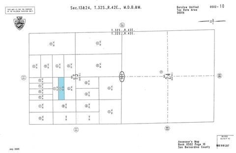 0 Fremont Peak Rd #3 Hinkley CA 92347