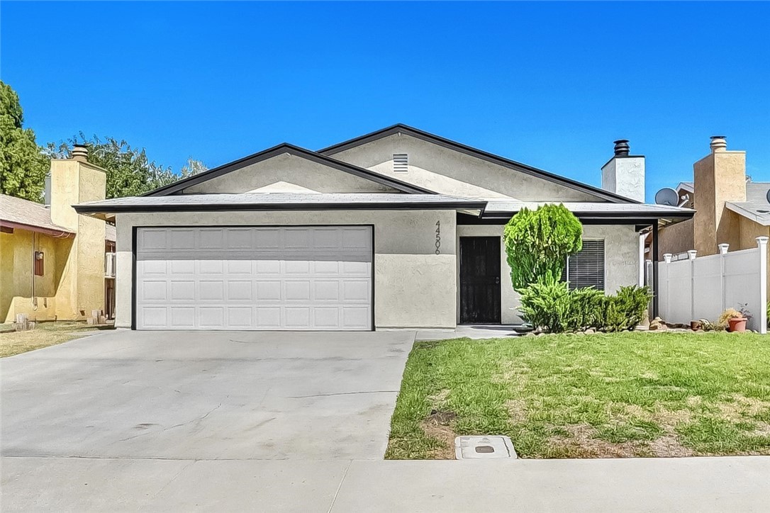 This newly remodeled, 3 beds / 2 baths home boasts beautiful vinyl plank flooring, central air and heat, quarts countertop, recess lights, and a lot more upgrades! The open concept floor plan connects the kitchen, dining, and family room into one spacious area for the family to enjoy. The kitchen features new quarts countertop, deep stainless-steel sink, and plenty of cabinet space. The master bedroom suite has its own en-suite bathroom and the bedroom opens up to the sunroom. There are 2 more bedrooms and a separate bathroom for them to use. The large backyard is very serene and private, great for the family to enjoy this beautiful California weather all year round or to entertain guests. There is an attached two car garage with laundry hook-ups ready to go. Located in the heart of Lancaster, minutes from The BLVD Downtown district, Target, Costco, restaurants, grocery stores, schools, Edwards Air Force Base, and many more. The owner spent thousands upgrading this home with the intend to use it themselves, but changes in their work schedule caused them to change their plan. This home won’t last long, schedule your showing today!!