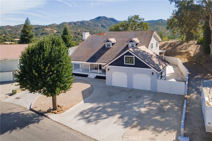 Beautifully remodeled 5-Bedroom home with RV parking, large shop & lake life! This home is bright, has open living spaces filled with natural light. With so many personal touches you will find updated flooring, a modernized kitchen with plenty of room for entertaining. The expansive layout features a welcoming living room, dining area, office, indoor laundry and a seamless flow that’s ideal for family gatherings or hosting friends. Outdoors, you’ll find everything you need for an active lifestyle, solar, ample RV and boat parking, plus a large shop that’s perfect for projects, storage, or hobbies. The spacious backyard offers room to entertain, relax, and enjoy the beautiful Paso Robles weather ideal for BBQs, parties, and lake weekends. Located just minutes from schools, shopping, and Lake Nacimiento, this home offers the best of Central Coast living, comfort, space, and adventure.