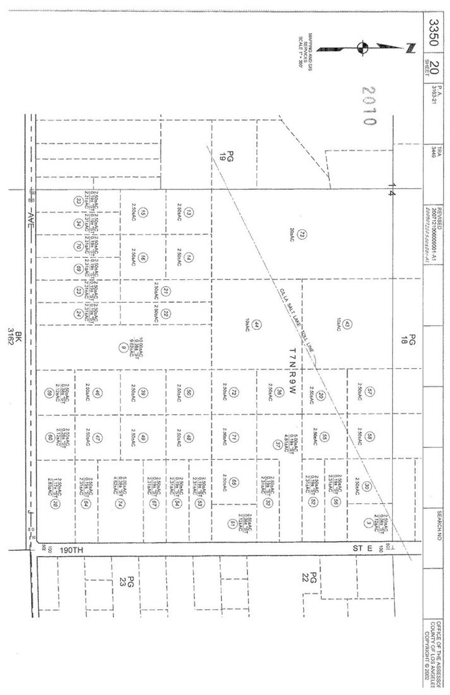 Trust Sale - address is VIC AVE J 190 STE Lancaster 2.566 acres zoned LCA11 Land