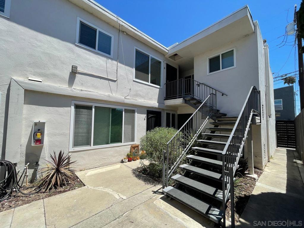 Step into modern comfort apartment tucked inside a gated community in a prime San Diego location. This upstairs corner unit features modern upgrades, including a sleek kitchen with dark wood cabinetry, granite countertops, and stainless steel appliances. The spacious bathroom includes an updated vanity and a full tub/shower combo, while the bedroom offers a ceiling fan, large window, and easy-to-maintain vinyl plank flooring throughout. Enjoy gated off-street parking, shared laundry facilities, and a convenient location just minutes from local restaurants, shops, and freeway access. This clean, move-in-ready home offers comfort, privacy, and accessibility—all in one great package.