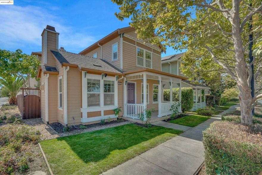 Welcome to one of Mare Island’s finest! This beautifully maintained Lennar-built home offers 2,617 sq. ft. of stylish living with 3 bedrooms, 2.5 baths, and a 2-car garage. The flexible floor plan includes formal living and dining rooms, a spacious loft, and two cozy fireplaces. The open-concept great room is perfect for entertaining, featuring a gourmet kitchen with granite counters, rich cabinetry, a large island with seating, high-end Bosch stainless steel microwave, gas cooktop, and dishwasher, a wall oven, and pantry, all filled with natural light. French doors open to a private courtyard and paver patio for seamless indoor-outdoor living. Upstairs, the expansive primary suite boasts a spa-like bath with soaking tub, glass-enclosed shower, dual sinks, and a walk-in closet. Two additional bedrooms share a full bath with dual sinks, while the loft offers flexibility for an office, library, or playroom. Recent upgrades include new LVP flooring and fresh interior paint. Conveniently located near Mare Island trails, scenic Bay and Napa River views, and just minutes to the Vallejo Ferry Terminal for easy SF commuting. (Some photos virtually staged.)