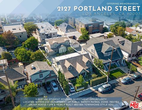 Photo of 2127 Portland Street, Los Angeles, CA 90007 (MLS # 26863481)