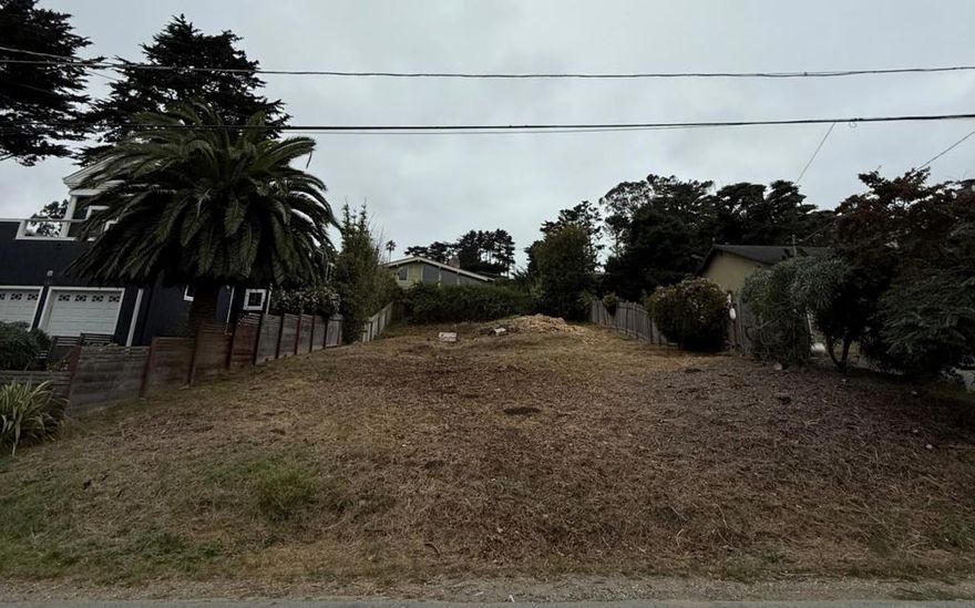 The location of the parcel provides easy access to hiking trails and nearby Pillar Point Harbor, all within minutes. With Highway 1 nearby, commuting throughout the Bay Area is simple and efficient.  Surrounded by parks, beaches, and endless opportunities for outdoor recreation, this property captures the best of coastal living, whether you are exploring trails, relaxing at the beach, or enjoying harbor activities.  PARCEL HAS CERTIFICATE OF COMPLIANCE.  Seller will consider concessions.