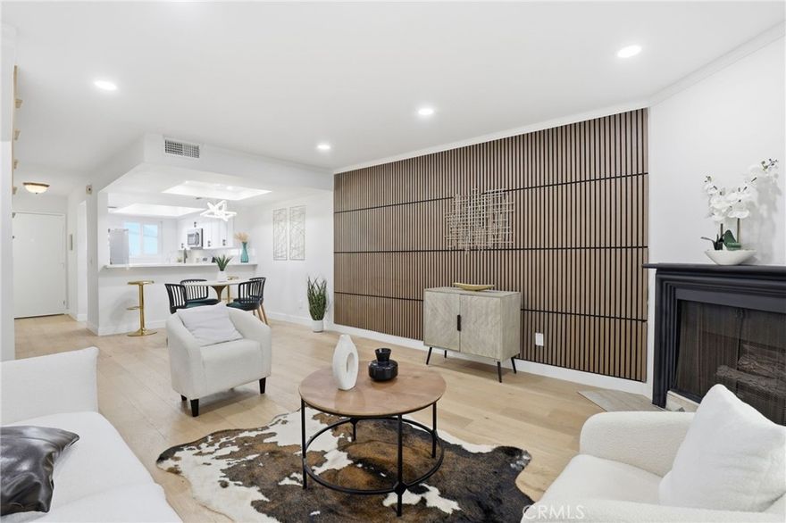 Welcome to your new home at 11119 Camarillo St #104.
This beautifully updated townhome-style condo nestled between Toluca Lake and the NoHo Arts District. Offering 2 bedrooms, 2.5 bathrooms, and a private rooftop patio, this home blends modern living, convenience, and location in one of the Valley’s most desirable neighborhoods.
Step inside to an open, airy floor plan featuring warm wood flooring, high ceilings, recessed lighting, and a cozy fireplace. The upgraded kitchen includes stainless steel appliances, a breakfast bar, and generous storage — ideal for both everyday living and hosting.
Upstairs, both bedrooms enjoy private ensuite bathrooms, while the primary suite opens directly to a private rooftop patio, perfect for morning coffee, yoga, or simply unwinding in your own outdoor retreat.
This gated community provides resort-style amenities, including a sparkling pool, fully equipped gym, and shared laundry room. In addition to in-unit laundry. You’ll also enjoy two gated garage parking spaces with EV charging, adding valuable convenience for today’s lifestyle.
Located just minutes from major studios, Universal City, dining, shopping, and NoHo’s vibrant arts and entertainment district. With easy access to the 134, 170, and 101 freeway, this home is ideal for working professionals, first-time buyers, or anyone seeking a low-maintenance living experience without sacrificing location or style.
Buyers to verify all information, including HOA details, square footage, and permits, to their satisfaction.