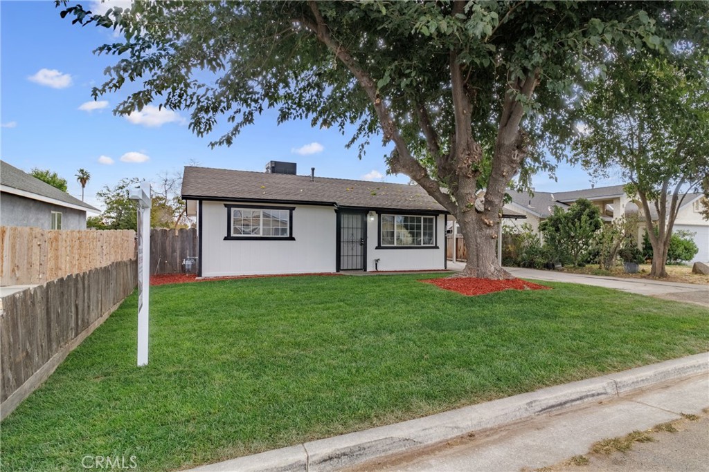 Welcome to this beautifully remodeled 2-bedroom, 1-bath home in Merced—an excellent opportunity for buyers seeking modern updates, ample outdoor space, and investment potential. Set on an approximately 9,500 sq ft lot, this move-in-ready home features a new HVAC system, fresh interior/exterior paint, new flooring, an upgraded kitchen and bath, and a newly landscaped front yard. The large lot offers room for future possibilities—such as an Accessory Dwelling Unit (ADU) or a small junior/mini ADU (buyer to verify with the City). Seller offering $10,000 credit towards buyer's closing costs or a 2-1 interest rate buy down! Conveniently located near schools, parks, and minutes from the freeway. Don’t miss your chance—schedule a showing today!