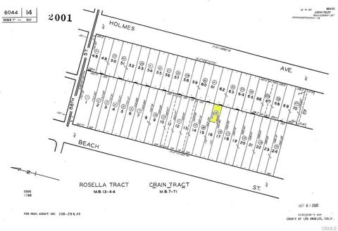 Photo of 0 Beach Street, Los Angeles, CA 90002 (MLS # SW25282253)