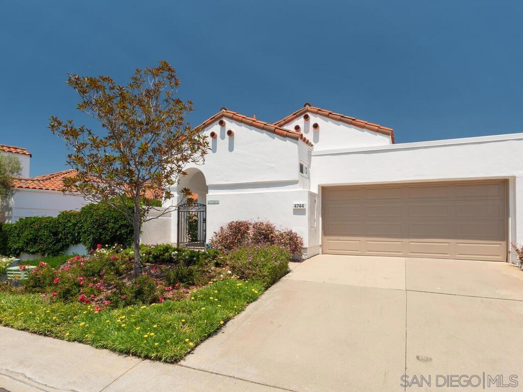 Welcome home to this lovely St Tropez model in the acclaimed gated 55+ Active Community of Ocean Hills Country Club. This delightful sunny home is located just 2 blocks from the clubhouse, pickleball, tennis and bocce courts, the golf course, and the solar heated pool and spa. Enjoy easy living in this single-story home with 1800 sqft, 2 car garage, plus a peaceful garden atrium. Windows & sliders are upgraded. The home has been re-piped, and the bathrooms remodeled. The landscaping boasts wonderful specimen plantings, and an aromatic rose garden all lovingly maintained. Discover resort-style living and all the activates that come with over 40 clubs and groups.