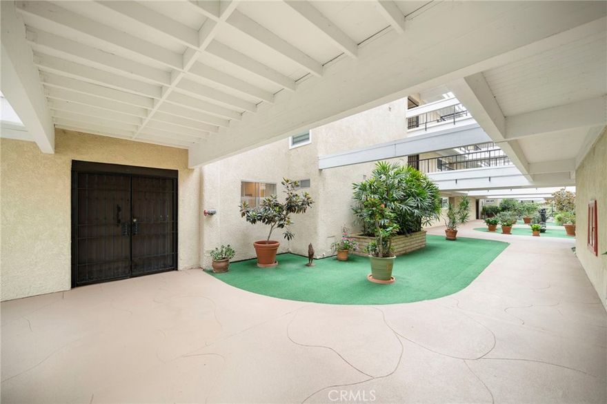 This 2 bedroom and 2 bathroom spacious condominium is located on a hill in the prestigious age 55 and over community of Laguna Woods. As you pass through the double gated entry, you are greeted to spacious living and dining rooms. The kitchen has a window to let in fresh air and light. The enclosed balcony is a great place to relax, unwind and take in the gorgeous landscape and trees. This popular floor plan has each bedroom on opposite sides of the living spaces for added privacy. The primary bedroom has a wall of closets and a ceiling fan. The En Suite bathroom features a vanity with a seperate shower/tub/toilet room. The second bedroom is a good size and makes a perfect guest room, office or hobby room. The guest bathroom in the hall has a stall shower. This building has subterranean parking with easy elevator access right to your floor. You can also access the home via the lobby with no stairs or step and no need to take the elevator. There is even more storage in the parking space. The buidling features a game/activity room.  Laguna Woods is one of the most prestigious age 55+ communities in Orange County. In Laguna Woods you have access to: bus system around the community & to area shopping, restaurants, medical facilities; 5 pools & 4 hot tubs; golf, tennis, library, 7 clubhouse, 200+ clubs, 3 fitness centers, theater, horse back riding/stables, garden centers, basketball, card rooms, billiards, bocce ball, Emeritus classes & more!