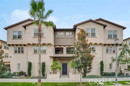 Must see townhome in the beautiful community of Rosedale! A cozy courtyard serves as the entrance to this tri-level unit. The first level has a spacious 2 car garage and formal entry. The main level boasts an open floor plan with a great living and dining area surrounding the kitchen. A peninsula style kitchen counter top serves as an ideal gathering place to entertain! A private balcony off the dining area is also a great bonus! The upper level has a convenient laundry room and two bedrooms each with their own en-suite bathrooms. Best of all, the community has great amenities to enjoy.
