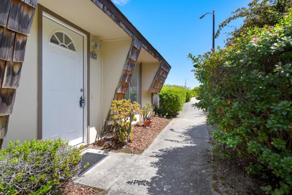 Unique and rarely available condo/home. Attention to detail throughout this remodeled light and bright stand-alone condominium with a well-designed floor plan. Think quartz and custom cabinetry in the new kitchen w/new desirable appliances. Convenient location of the dining area off the kitchen to easily transport the food to the table. Remodeled bathroom resembles a spa-like design with a feel of luxury and has all new stylish tile, tub, vanity, flooring, lighting, and new plumbing fixtures. A pleasant living room that is spacious and comfortable is great conversation and family time. The new patio door opens to a cement patio ready for patio gardening, relaxing, and fun in the sun. Thoughtful lighting throughout compliments the new vinyl plank flooring, and the new doors with hardware. Each bedroom has new plush carpeting, new closet doors, fresh paint, and new blinds. Another bonus of this floor plan is easy access to the garage through the kitchen area. A one-car garage could be used as a bonus workshop area. Perfect proximity to area parks and recreation, shopping, eateries, freeway access, and the SF airport. Don't miss out on this rare opportunity to own a stand-alone condominium in an area that is highly sought after.