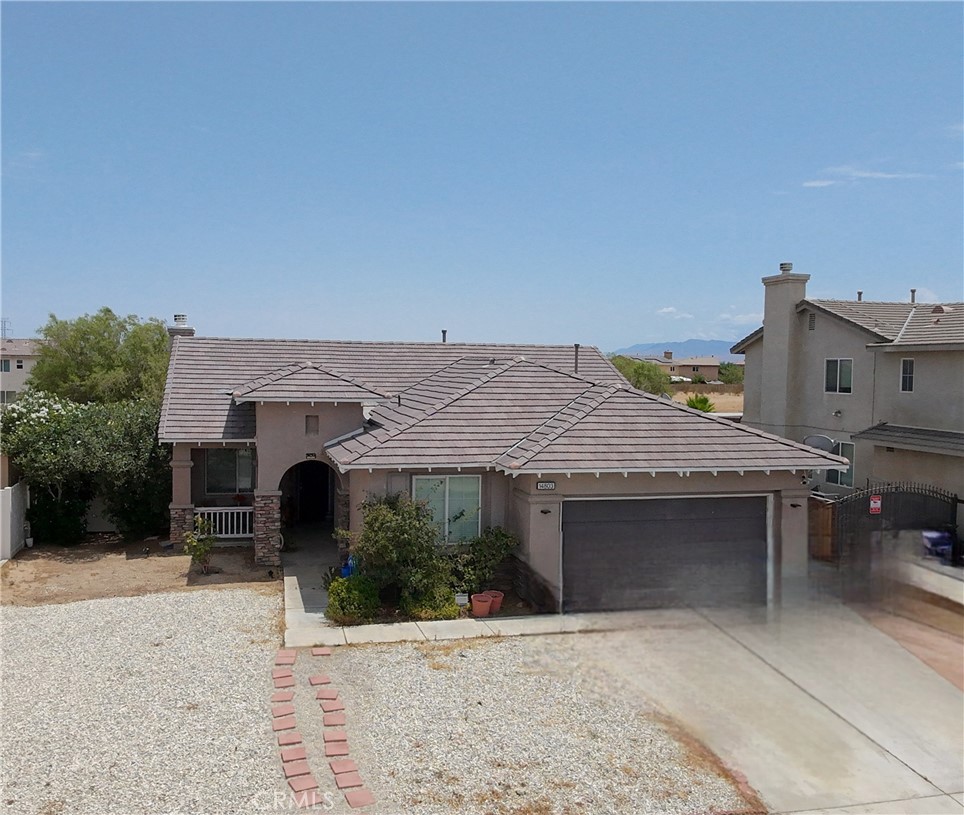 Spacious layout featuring 5 bedrooms and 3 baths, including a private casita with its own entrance and ensuite, ideal for guests or rental income. Open concept kitchen with large island and breakfast nook that flows into a cozy family room with fireplace. Formal dining room, indoor laundry, two car garage, energy-saving rock front yard that enhances curb appeal. Backyard includes cement patio, block-wall perimeter plus a storage shed. ideal for large Families or investors seeking space, versatility, and easy access to major highways. The separate casita makes it perfect for multi-generational living or rental opportunities.
Situated on a quiet court, perfect for families and children. Quick access to Highway 395, connecting north to Victorville and south through Cajon Pass to San Bernardino/Los Angeles, minutes from I-15, serving as a direct route to Las Vegas or commuting south to Rancho Cucamonga and Fontana.
Shopping & Grocery: Close to Victor Valley Outlets and a variety of big-box stores and grocery chains in adjacent Victorville.
Food & Services: Convenient access to gas stations, fast-casual dining, and emerging EV charging infrastructure along nearby corridors.
Parks & Entertainment: Richardson Park is a short drive away with playgrounds, skate areas, dog park, sports fields, and picnic spaces
Schools: Zoned for local elementary/middle schools; within the Victor Valley USD boundary and near the newer Adelanto High School campus
This house offers a thoughtfully laid-out, well-maintained home in a peaceful neighborhood, with a blend of indoor and outdoor flex space. The location provides effortless commuting options, shopping convenience, and local recreation all enhancing everyday living in the High desert.