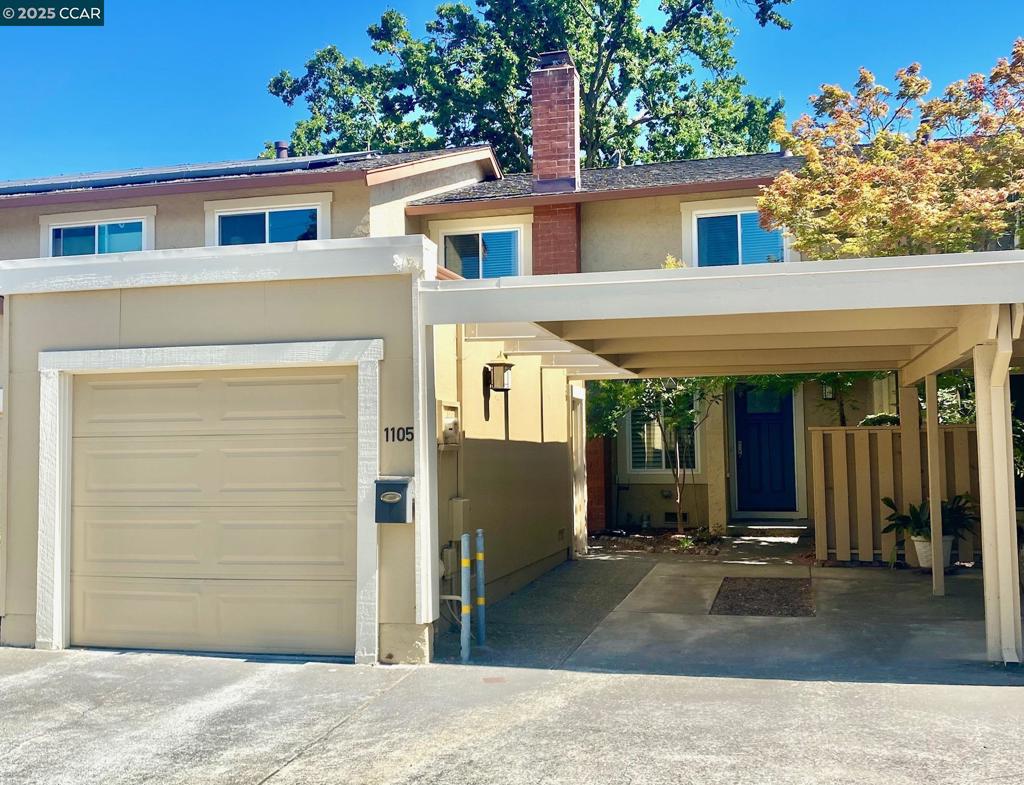 Open Sat/Sun 2-4PM! Beautifully updated Townhome in South Walnut Creek! Located in the Oak Creek community of Rudgear Estates, this 3 bedroom Townhome has a new kitchen w/white shaker cabinets, Quarts Counters, SS appliances, LED lighting, under cabinet lighting, Luxury Vinyl Tile floors & gas range! The living room has updated LED recessed lighting, plantation shutters, engineered wood floors and a brick fireplace. There is also a family room and adjacent dining area that overlook the fenced in private backyard & patio. The upstairs has 3 bedrooms & 2 full bathrooms (original plans w/builder option of 4 bedrooms available!). Inside laundry closet. There is a 1 car garage, 1 car carport and 2 additional parking spots in the driveway. A member of Rudgear Estates community Swimming pool. Rudgear Park has Pickleball, Tennis, Soccer, Baseball, Basketball, playgrounds, walking/bike trails and more! Great commute location near downtown Alamo and Walnut Creek. Acalanes school district of Las Lomas Highschool & Walnut Creek schools.