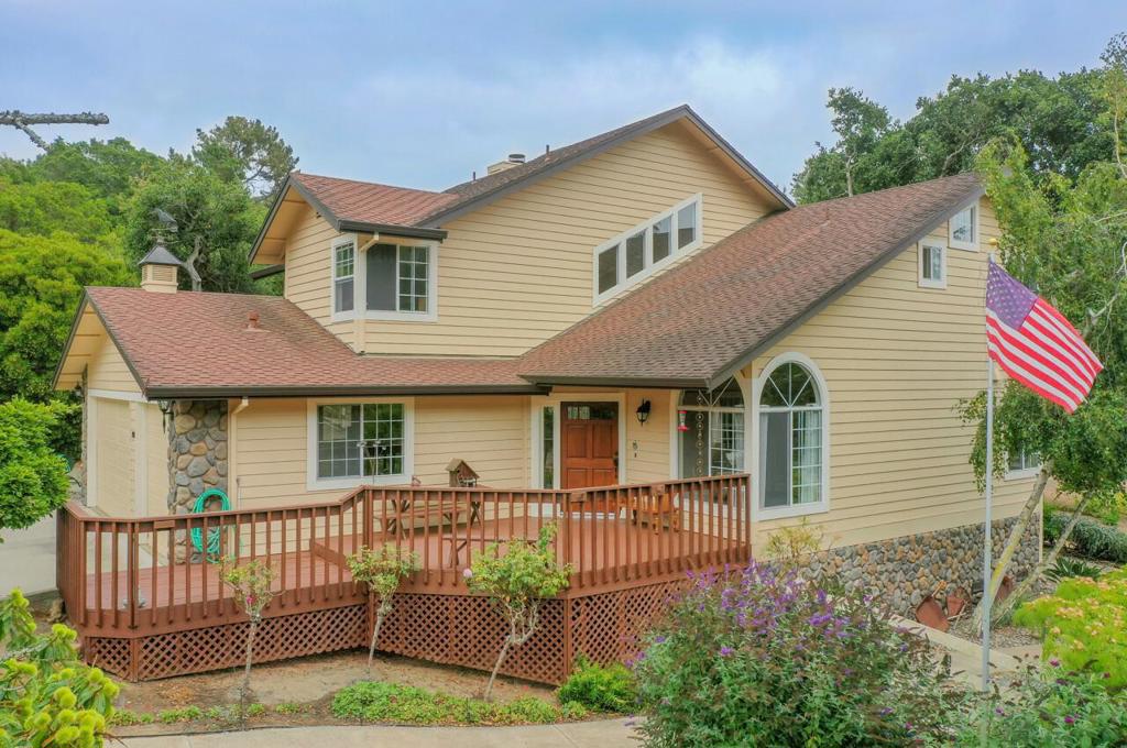 Exceptionally bright and cheery home with large work shop in a country setting !This pristine home and sprawling property are ideal for hosting gatherings of all sizes. Care and quality trends throughout the home and it's custom design will make you feel comfortable and right at home. In addition to multiple family rooms, the main floor offers a large kitchen and pantry, formal and informal dining rooms,tons of natural light and a large deck off the back .Master Suite with a Nursery upstairs could also double as an office. Enjoy raised garden beds and your own fruit harvest with Gravenstine apples, Walnuts,Pears &Citrus .Silk trees and other unique plants also add to the abundance and array of colors around the yard.It doesn't stop here,have you ever dreamed of owning a work shop for all your side projects or hobbies? Tucked privately and quitely behind a beautiful gated entry at 1985 Caterina Way is where you need to be .