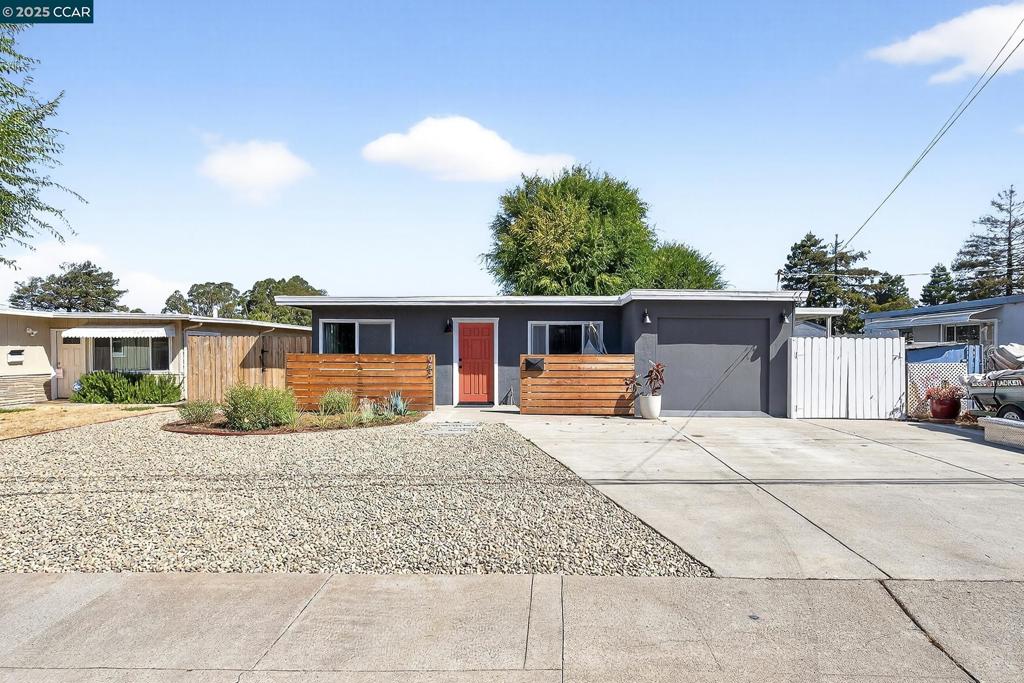 Gorgeous Pinole Home shows pride of ownership beautiful wood beam ceilings throughout, Freshly painted exterior and interior, updated kitchen with QUARTZ counters and stainless-steel sink, also boasting stainless upgraded appliances, Large lot with big private backyard, dual pane windows, newer roof, vinyl plank flooring throughout, All new doors and hardware, Home shows super sharp! Show and sell!