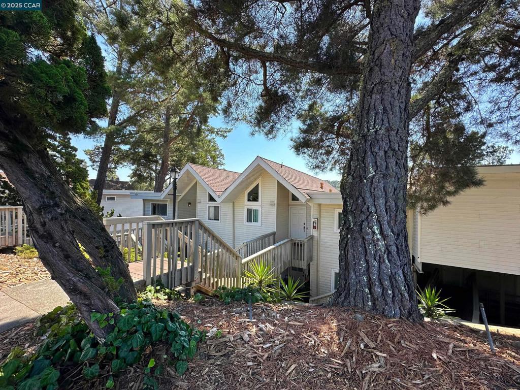 Welcome to this beautifully appointed 2-bedroom, 2-bath home offering a bright open floor plan & breathtaking mountain views. The spacious living room flows seamlessly into a dedicated dining area & updated eat-in kitchen —perfect for both everyday living & entertaining. Enjoy year-round comfort with central heat & air conditioning, plus the convenience of in-unit full-size laundry. A private balcony provides the perfect retreat to relax & take in peaceful, tree-lined & mountain views. Additional perks include LVP flooring (no carpet), newer stove, newer dishwasher & newer flooring in kitchen, plantation shutters, new laundry hook-ups & washer/dryer. A private storage room & covered carport parking are just steps away. Ideally situated as a quiet end unit, this home is close to everything Moraga has to offer—top-rated schools, Rheem Valley Shopping Center, scenic trails, Moraga Country Club, & St. Mary’s College. With its blend of tasteful design, functionality, & unbeatable location, this property delivers the perfect balance of comfort, convenience, & lifestyle. Don’t miss this must-see opportunity! HOA fees include water & garbage.