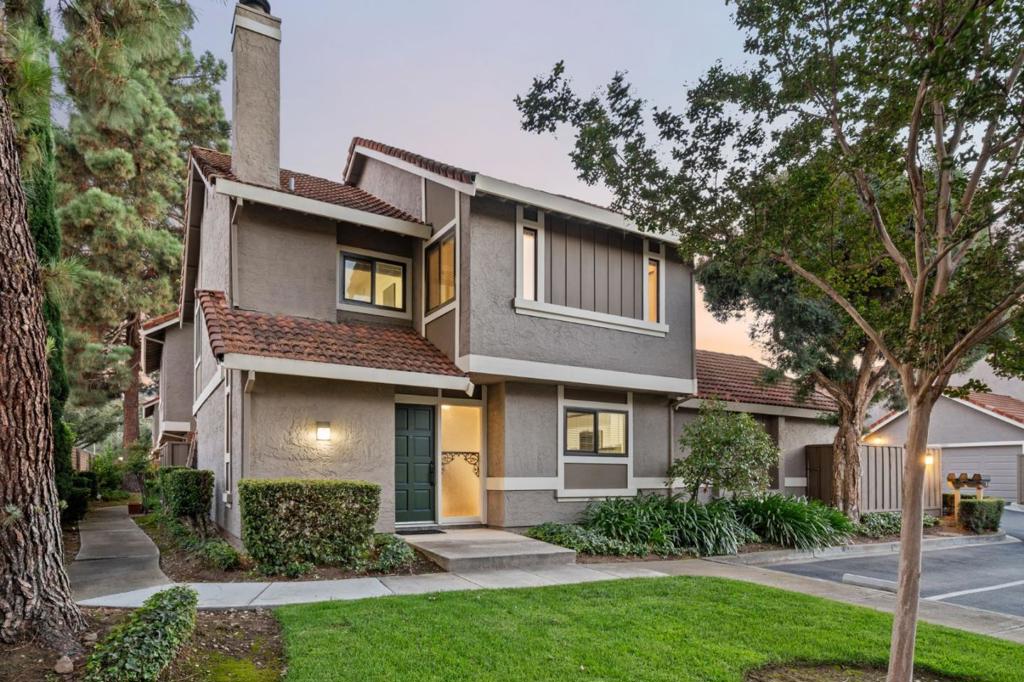 Rare north facing unit offers privacy like a single family home with NO shared walls. Enjoy access to top-rated schools in San Jose: Alta Vista Elementary, Union Middle, Leigh High School. Great floorplan for families, with 3 bedrooms and 2 baths on the same floor. Half bathroom on the ground level ideal for guests. HOA has substantial reserve funds, ensuring financial stability & peace of mind. Step inside to a fully remodeled Kitchen with stainless steel appliances, deep sink, tile backsplash, plenty of counter space & storage. Recessed lighting & newer flooring throughout add a modern touch, while double-pane windows enable better temperature & noise insulation. Central Heating/AC. Spacious Dining area. Primary Bedroom with vaulted ceilings, 2 closets, recessed lighting, updated ensuite Bathroom w/dual sinks & tiled shower. All Bathrooms remodeled have frameless mirrors w/built-in light & anti-fog button. Attached 2-car Garage offers side-by-side parking, storage, 240V outlet for EV charging. Step outside to relax on the private patio w/built-in bench seating. Convenient grocery shopping, Safeway around the corner & Trader Joes 5 min drive away. 8 min drive to Downtown Los Gatos.